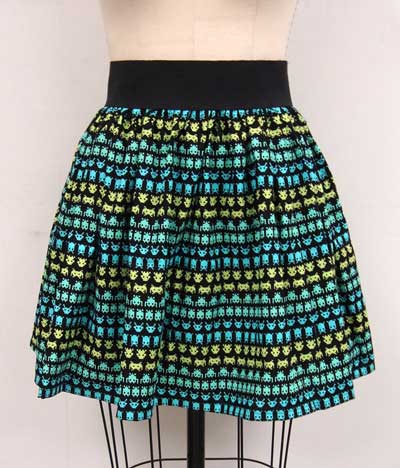 Spaceinvaders-Skirt