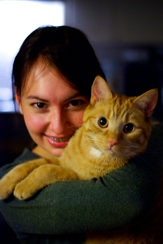 Melinda loves cats!