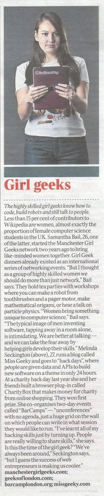 I'm in The Times!