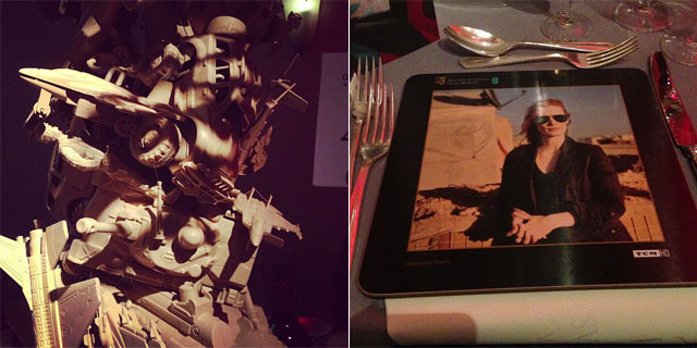 BAFTA Dinner - Zero Dark Thirty Detail