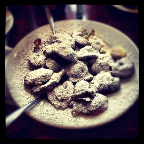 Poffertjes! (mini pancakes)