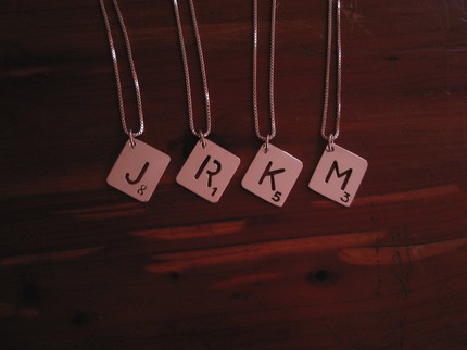 Scrabble Necklace