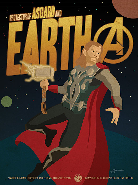 Thor Propaganda Poster