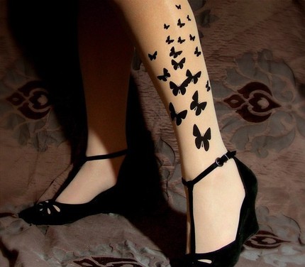 tattoo_socks_butterflies