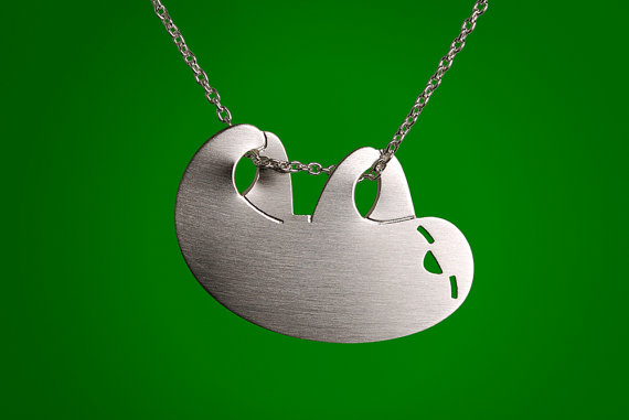 HappySlothNecklace